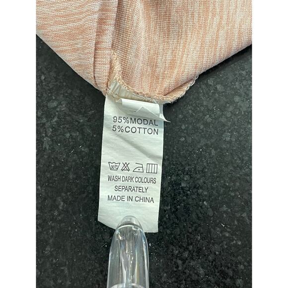 Ictive Pink Sleeveless yoga top with back knot XL - Picture 7 of 8